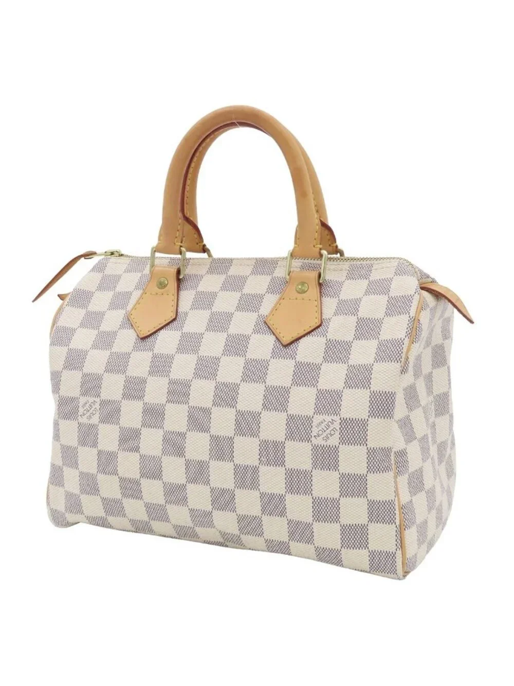 Louis Vuitton Speedy 25 Azur Damier Canvas Mini Boston Bag